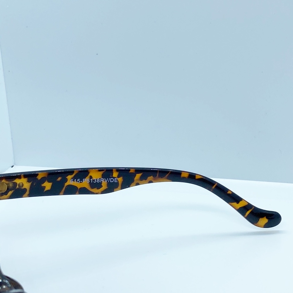 Sunglasses Tortoise Shell Retro Style Round New - Picture 9 of 11